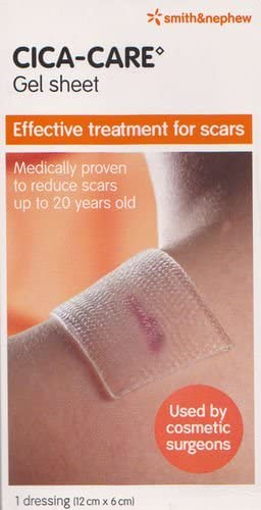 Picture of CICA-CARE GEL SHEET 12X6CM                     