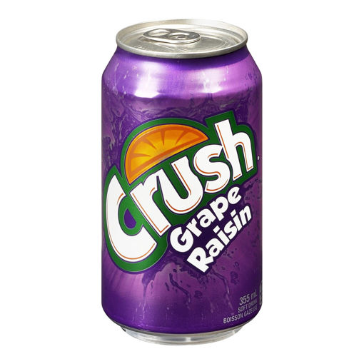 Picture of CRUSH GRAPE - CAN 355ML 