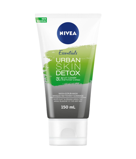 Picture of NIVEA URBAN SKIN 3IN1 DAILY CLAY WASH 150ML                                