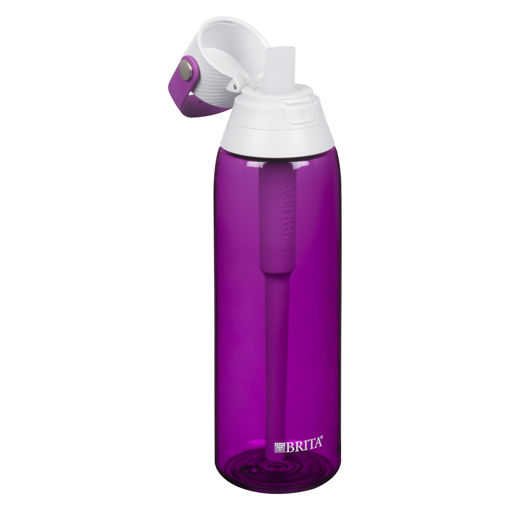 Picture of BRITA PREMIUM FILTERING WATER BOTTLE HARDSIDE - ORCHID PINK 26OZ           