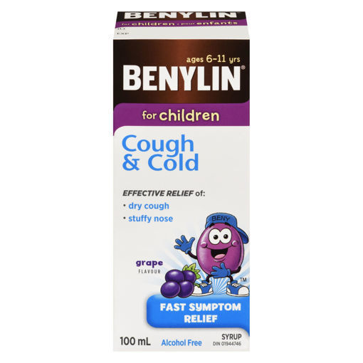 Picture of BENYLIN DM COUGH SYRUP - CHILDREN 100ML                                    