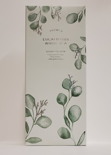 Picture of THYMES BODY LOTION - EUCALYPTUS WHITE TEA 270ML        