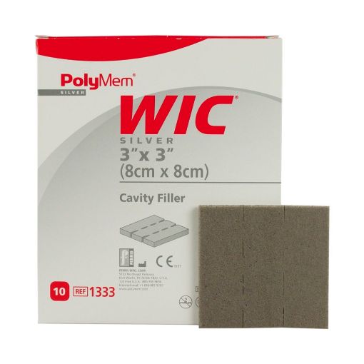 Picture of POLYMEM SILVER 3INX3IN CAVITY FILLER - REFERENCE 1333 1 SHEET