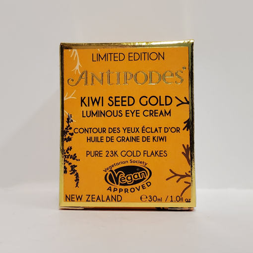 Picture of ANTIPODES LUMINOUS EYE CREAM - KIWI SEED GOLD 30ML