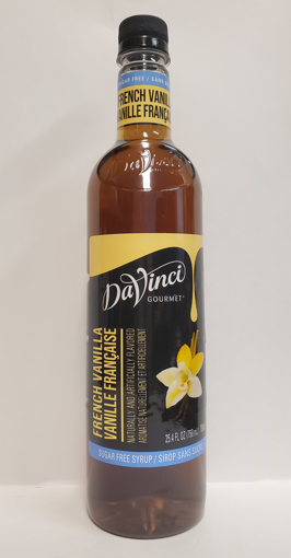 Picture of DAVINCI GOURMET SYRUP - SUGAR FREE - FRENCH VANILLA 750ML       