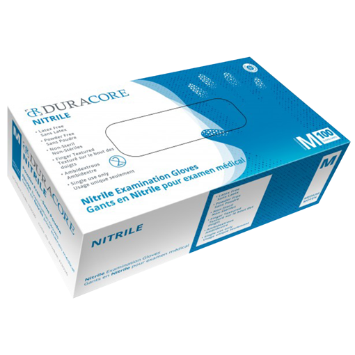 Picture of DURACORE NITRILE GLOVES - MEDIUM 100S