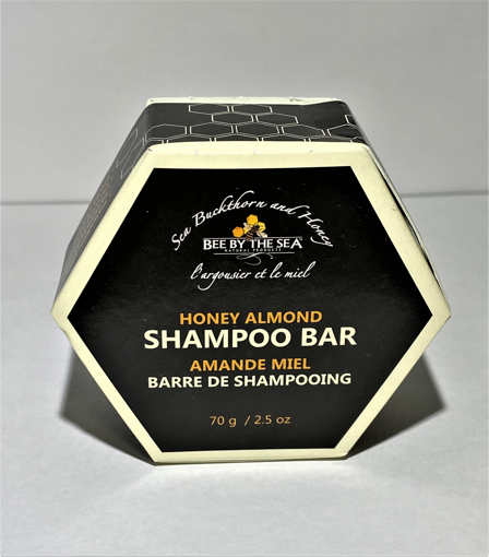 Picture of BEE BY THE SEA SHAMPOO BAR - HONEY ALMOND 70GR                