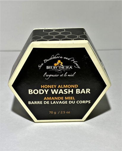 Picture of BEE BY THE SEA BODY WASH BAR  - HONEY ALMOND 70GR                