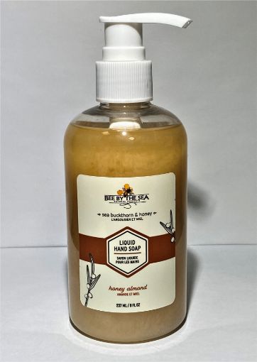 Picture of BEE BY THE SEA LIQUID HAND SOAP - HONEY ALMOND 237ML         