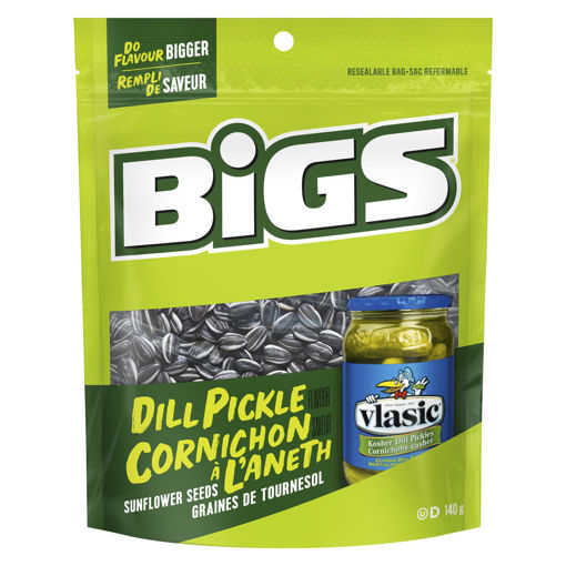Picture of BIGS SUNFLOWER SEEDS - DILL PICKLE 140GR