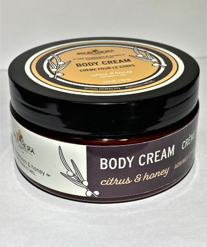 Picture of BEE BY THE SEA BODY CREAM JAR - CITRUS and HONEY 220ML