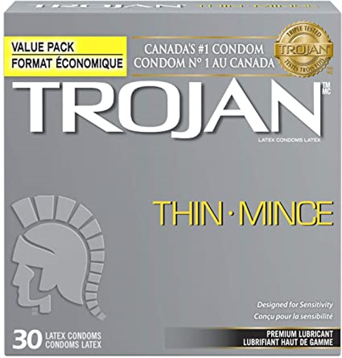 Picture of TROJAN CONDOMS - THIN VALUE PACK  30S                                      