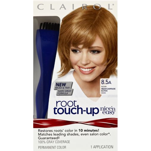 Picture of CLAIROL NICE N EASY ROOT TOUCH UP - MEDIUM ASH BLONDE #106                 