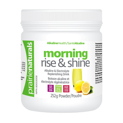 Picture of PRAIRIE NATURALS MORNING RISE AND SHINE - POWDER 252GR                      