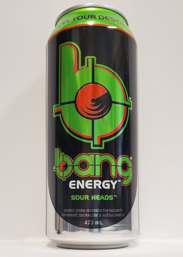 Picture of BANG ENERGY DRINK - SOUR HEADS 473ML