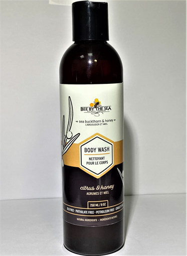 Picture of BEE BY THE SEA BODY WASH - CITRUS and HONEY 250ML