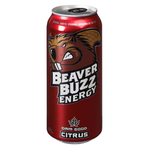 Picture of BEAVER BUZZ ENERGY DRINK - CITRUS 473ML                   