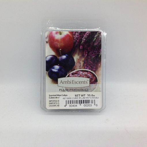 Picture of AMBI ESCENSE WAX CUBE - PLUM PATCHOULI 6S                        