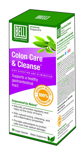 Picture of BELL COLON CARE and CLEANSE - AIDS DIGESTION AND ELIMINATION 90S