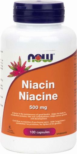 Picture of NOW NIACIN 500MG 100S