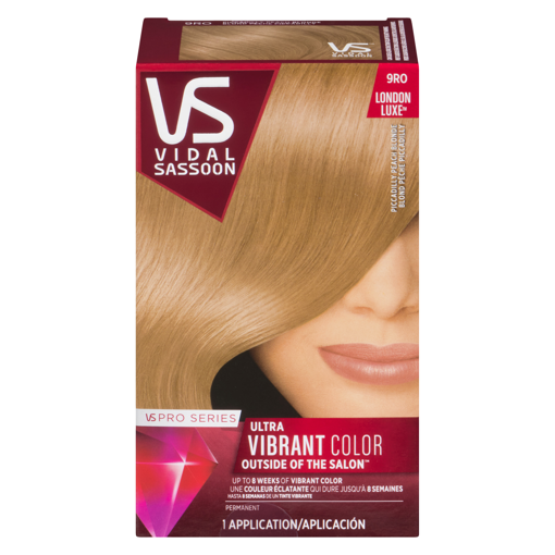 Picture of VIDAL SASSOON PRO SERIES HAIR COLOUR - 9RO PICCADILLY PEACH BLONDE         