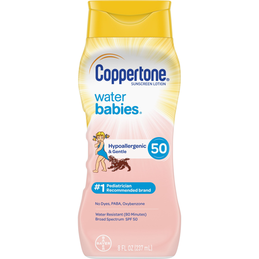 Picture of COPPERTONE WATERBABIES LOTION SPF50 237ML                                  