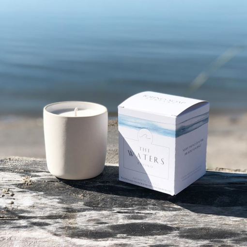 Picture of TOFINO SOAP COMPANY - THE WATERS CANDLE                                 