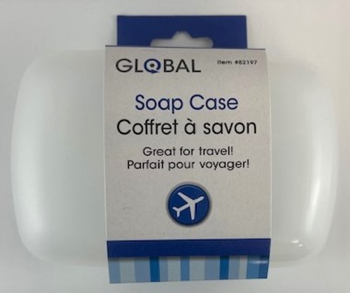 Picture of GLOBAL BODICO SOAP CASE - WHITE #82197 
