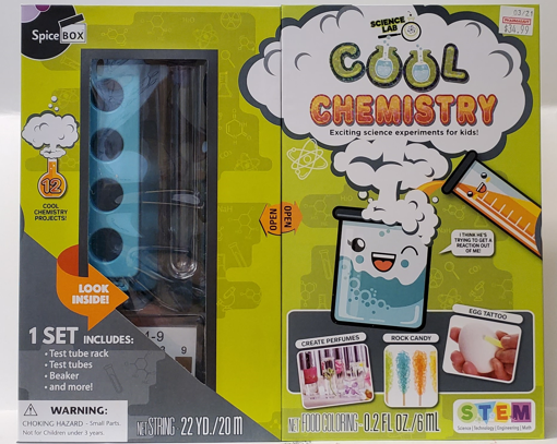 Picture of SPICE BOX COOL CHEMISTRY SCIENCE LAB - KIT                    