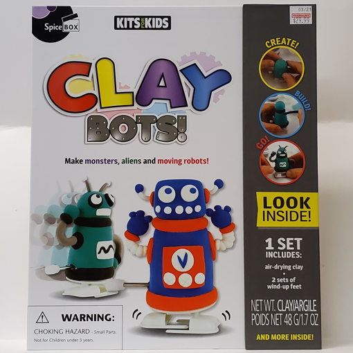 Picture of SPICEBOX KITS FOR KIDS - CLAY-BOTS