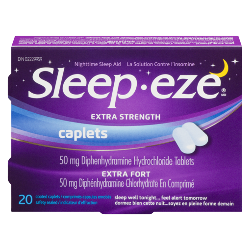 Picture of SLEEP-EZE D - EXTRA STRENGTH CAPLET 20S                                    
