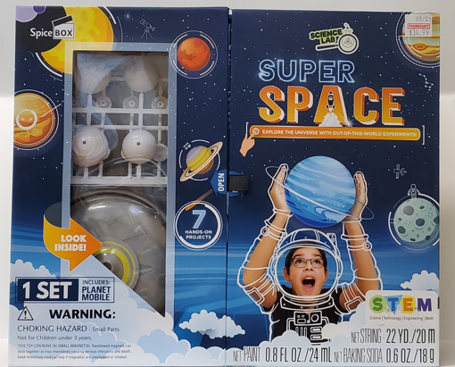 Picture of SPICE BOX - SUPER SPACE SCIENCE LAB KIT