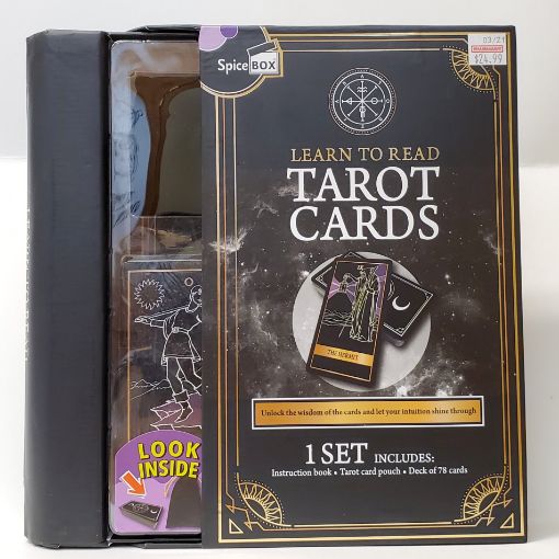 Picture of SPICE BOX LEARN TO READ TAROT CARDS - SET                     