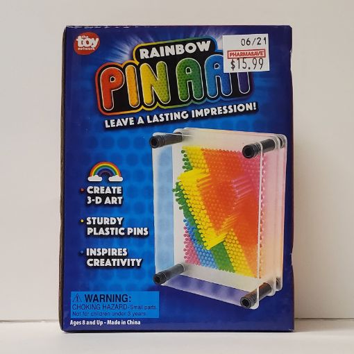 Picture of THE TOY NETWORK RAINBOW - 3D PIN ART                           