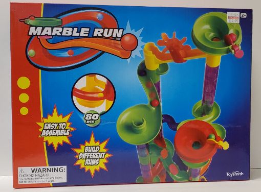 Picture of TOYSMITH MARBLE RUN 80PC                                                   