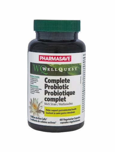 Picture of PHARMASAVE WELLQUEST COMPLETE PROBIOTIC - MULTI STRAIN CAPSULE 60S         