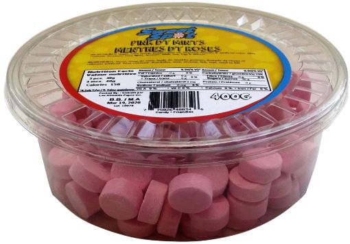 Picture of SWEET DOT MINTS - PINK TUB 400GR
