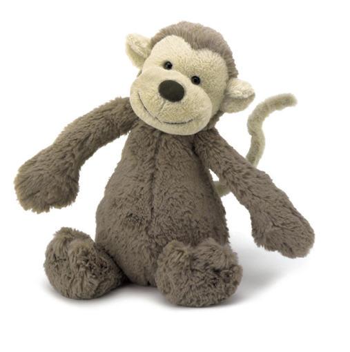 Picture of JELLYCAT BASHFUL MONKEY -SMALL 7INX4IN