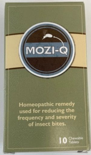 Picture of MOZI-Q HOMEOPATHIC REMEDY  - INSECT REPELLENT 10S