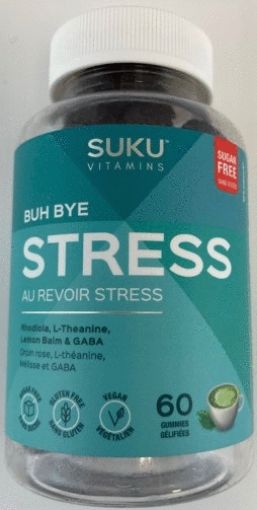 Picture of SUKU BUH BYE STRESS GUMMIES 60S