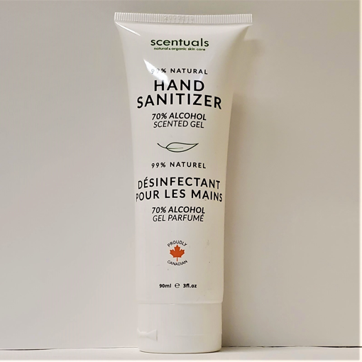 Picture of SCENTUALS HAND SANITIZER - REFRESHING GEL TUBE  90ML                       