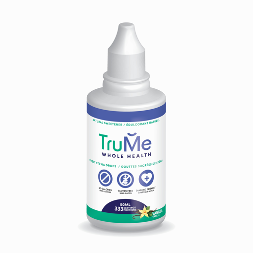 Picture of TRUME SWEET STEVIA DROPS - VANILLA 333 SERVINGS/50ML