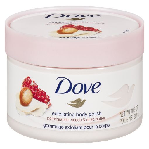 Picture of DOVE BODY POLISH - POM AND SHEA 298GR                                      