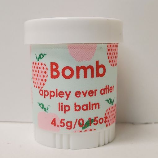 Picture of BOMB COSMETICS LIP BALM - APPLEY EVER AFTER 4.5GR   