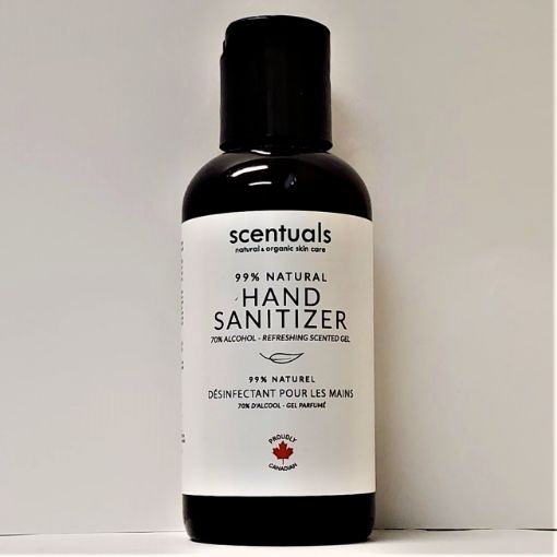 Picture of SCENTUALS 99% NATURAL HAND SANITIZER GEL - SCENTED 120ML                   