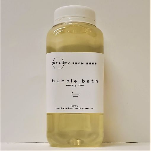 Picture of BEAUTY FROM BEES BUBBLE BATH - EUCALYPTUS 250ML                            
