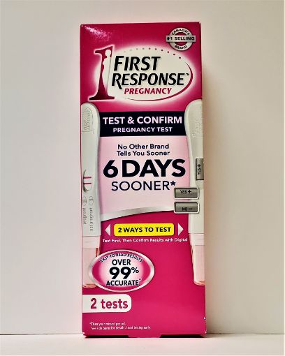 Picture of FIRST RESPONSE PREGNANCY TEST and CONFIRM 2S