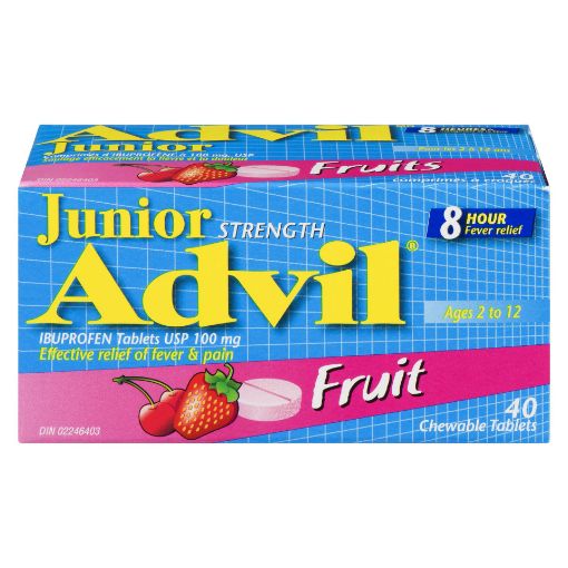 Picture of ADVIL CHILDRENS JR CHEW FRUIT 40S                                          
