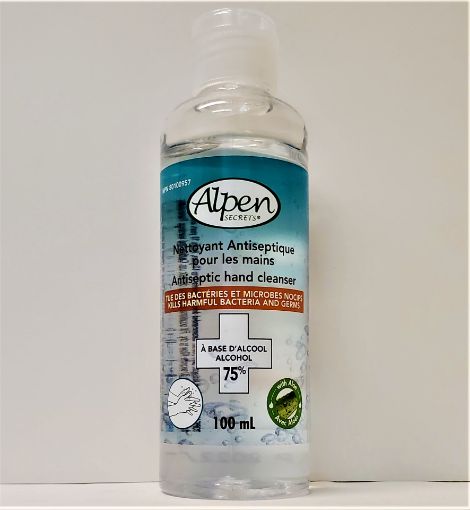Picture of ALPEN SECRETS ANTISEPTIC HAND CLEANSER 100ML                               