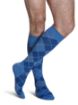 Picture of SIGVARIS CALF SOCKS - ARGYLE - ROYAL BLUE SIZE C 1 PR                      